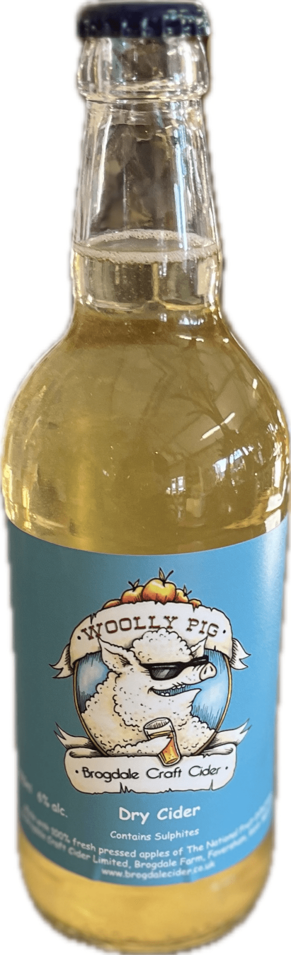 Woolly Pig Dry Cider 6% - 500ml bottle