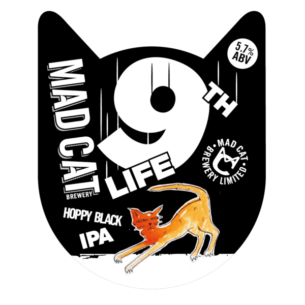 Ninth Life Noir Black IPA 5.7% 12 x 500ml Bottles - Image 2